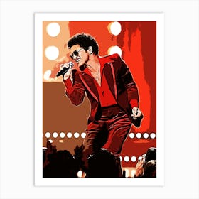 bruno mars 1 Art Print