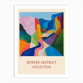 Modern Abstract Collection Poster 66 Art Print