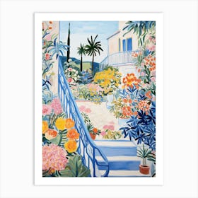 Matisse Inspired Fauvism Garden Flowers Poster Art Print