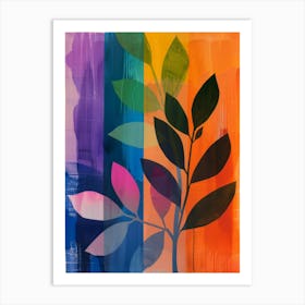 Leaves On A Tree Art Print