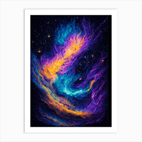 Modern Space Art Print