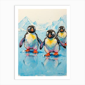 Penguins 4 Art Print