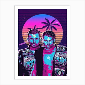 Breezango 80s Retro Art Print