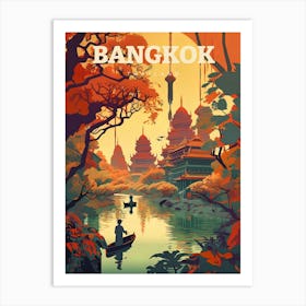 Bangkok Thailand Painting Art Print