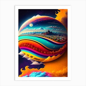 Luminous Euphony Art Print