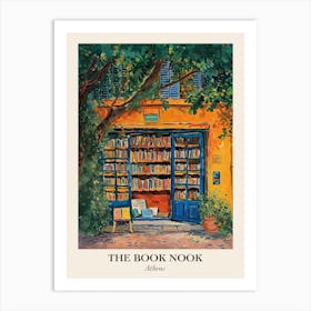 Athens Book Nook Bookshop 2 Poster Art Print