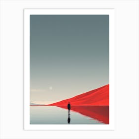 Red Desert Art Print