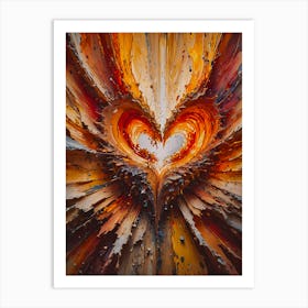 Heart Of Fire~ Escape Clause ~ Reimagined Art Print