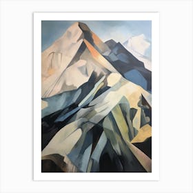 Fan Y Big Wales Mountain Painting Art Print