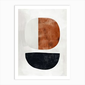 Fragmented Light Bauhaus Minimalist Art Print