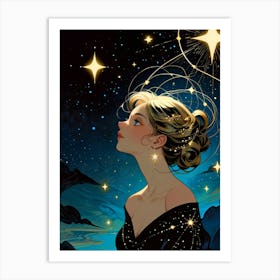 Starry Night 179 Art Print