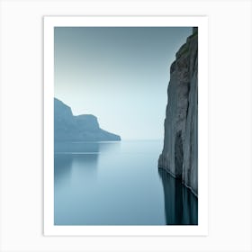 Fjords In Norway Art Print