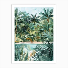 Tropical Jungle 12 Art Print