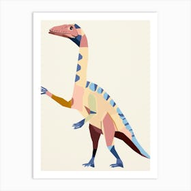 Nursery Dinosaur Art Troodon Art Print