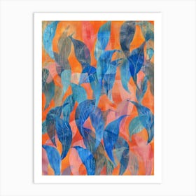 Abstract Leaves 59 Art Print