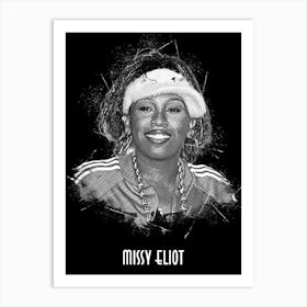 Missy Eliot 1 Art Print