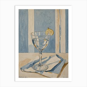 Glass Of Water no2 Art Print