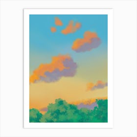 Clouds In The Sky 1 Art Print