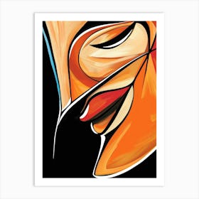 Face Of A Woman 89 Art Print