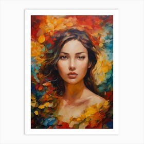 Beautiful Woman Art Print