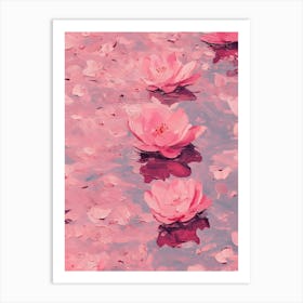 Pink Lotus Art Print