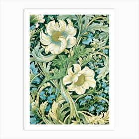 William Morris Wallpaper 198 Art Print