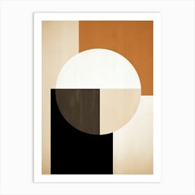 Geometric Fusion; Bauhaus Fusion Art Print