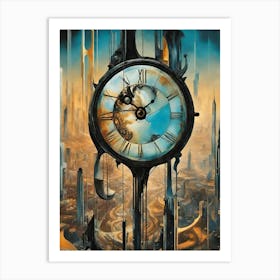 Clockwork City 2 Art Print