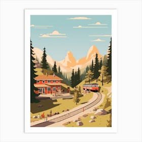 Bulgaria 3 Travel Illustration Art Print