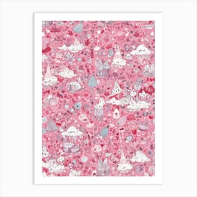 Pink Fairytale Art Print