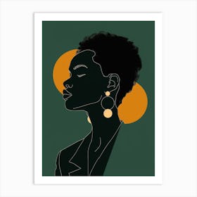 Portrait Of A Woman 565 Art Print