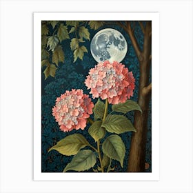 William Morris Moonlight Art Print