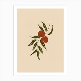 Fruit Tree Branch No 561 Art Print