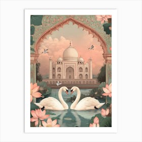 Taj Mahal Art Print