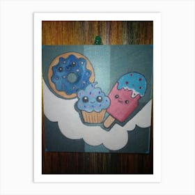 Dessert Art Print