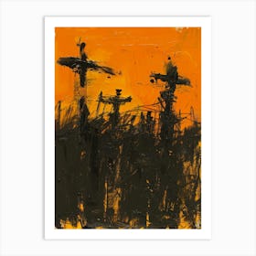 Crucifixion 1 Art Print