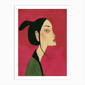 Asian Woman 47 Art Print