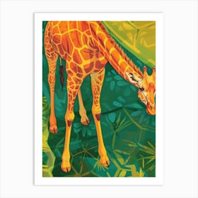 Giraffe 202 Art Print