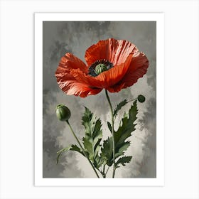 Poppy Art Print