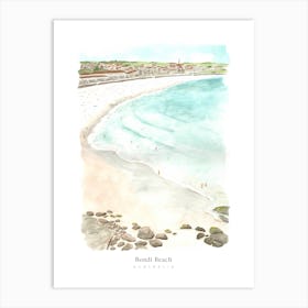 Bondi Beach Australia Art Print