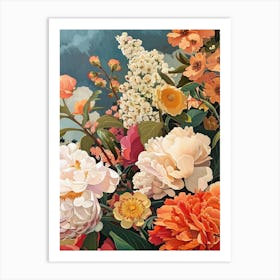 Peonies Art Print