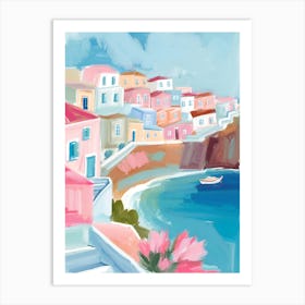 Amalfi Coast Positano Art Print