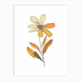 Daisy 2 Art Print