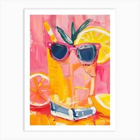 Summer Drinks Art Print