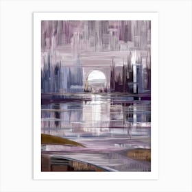 Abstract Cityscape 11 Art Print