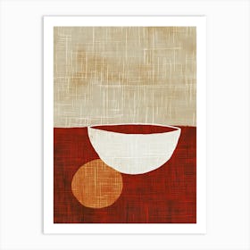 Bowl , Bauhaus Art Print