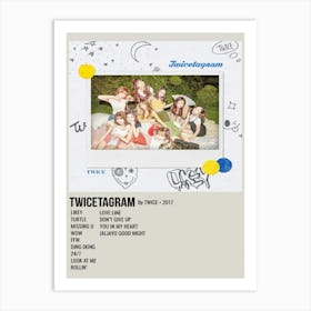 Twicetagram By Twice 2017 Poster Art Print