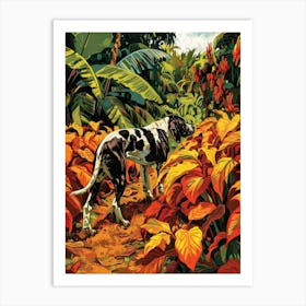 Hawaiian Dog Art Print