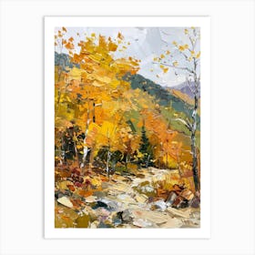 Autumn Road 2 Art Print