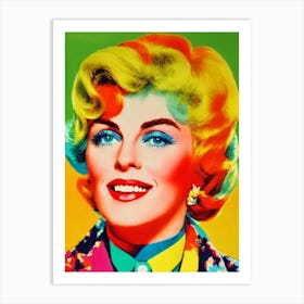 Lynn Redgrave Colourful Pop Movies Art Movies Art Print